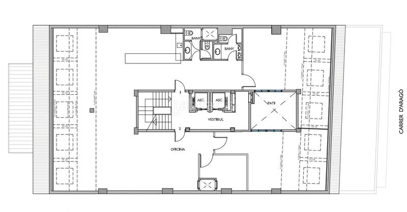 Foto d5c55de4-2281-49f3-8bed-bf5e9e5eae22. Miete büro mit heizung in L´Antiga Esquerra de l´Eixample Barcelona