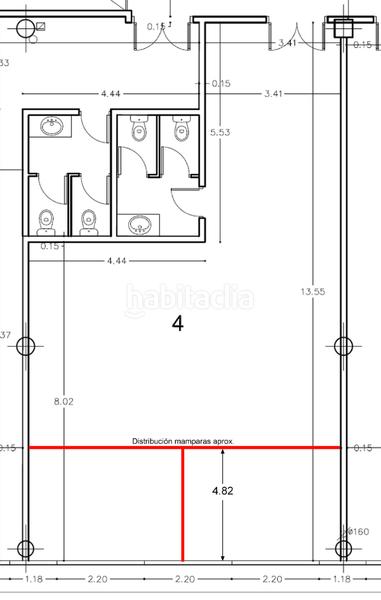 Foto acc14684-71f8-4f98-9fa2-0e8b8a8d2ade. Affitto ufficio con riscaldamento parcheggio in El Remei Badalona