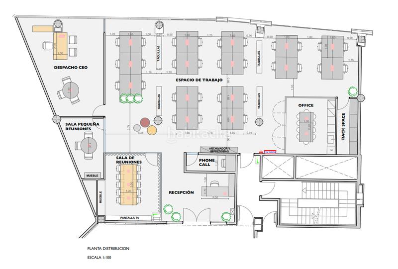Foto 75e00370-bf36-4c7a-b30e-a2abad56d6a2. Lloguer oficina amb calefacció aparcament a El Parc i la Llacuna del Poblenou Barcelona