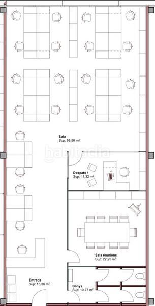 Foto e17a36bc-6778-4efc-889d-b654e6b8184c. Rent office space with heating in Provençals del Poblenou Barcelona
