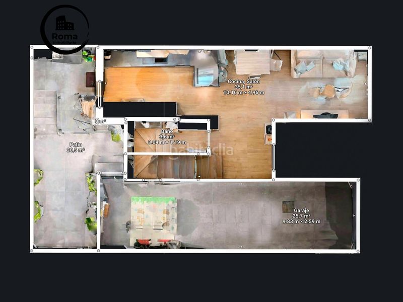 Foto f5e9ef14-8a2f-4279-8940-0aaf891aebe9. Casa adossada amb aparcament a Albolote