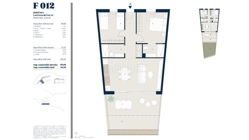 Foto 5a42500d-2ea3-4646-877b-b5160bd3db9f. Apartament amb aparcament a pla de maset - cap de Salou Salou