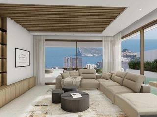 Chalet en Balcón de Finestrat-Terra Marina. Villa de lujo  golf bahia finestrat