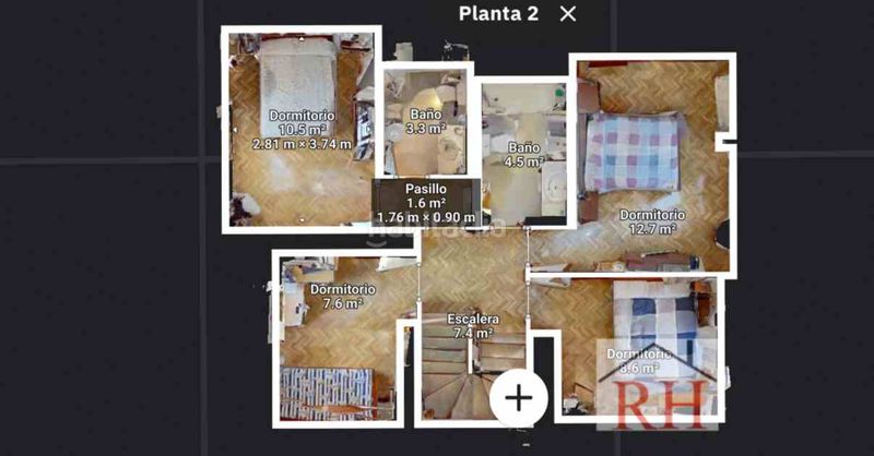 Foto 1c52013d-d0f5-42d9-9669-d56cd32e2ad0. Casa adossada amb xemeneia calefacció aparcament a Alcalá de Henares