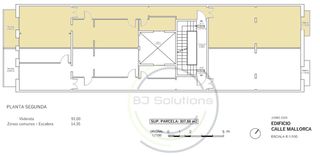 Pis  Mallorca. Exclusiva vivienda con terraza en finca regia  calle mallorca, q