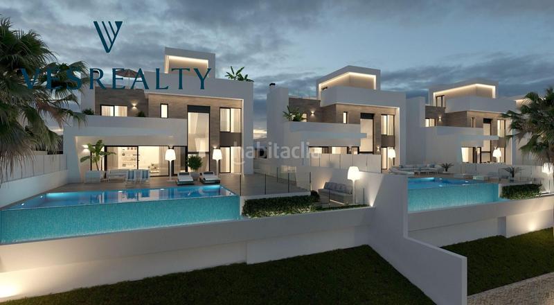 Foto 65a11cb1-bd45-4afd-8109-9307d1e4e87d. Chalet con riscaldamento parcheggio piscina in balcón de Finestrat-terra marina Finestrat