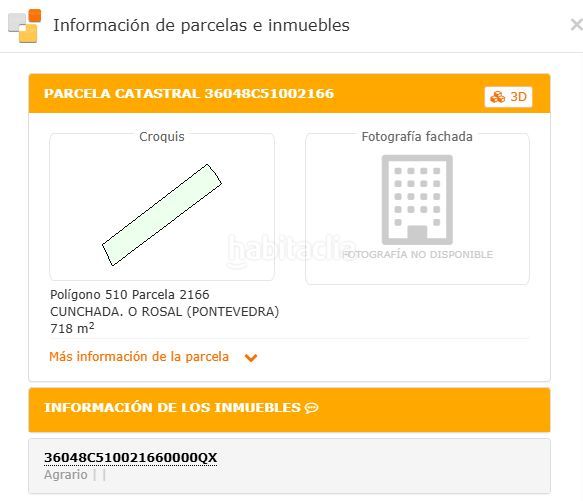 Foto 60ed85e0-18a7-4652-a28b-969568116957. Terreno residencial terreno edificable en a cunchada o rosal en Rosal (O)