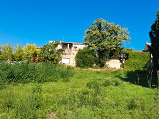 Masia a Passeig de l'arbreda 5. Casa en el centro construida en gran parcela