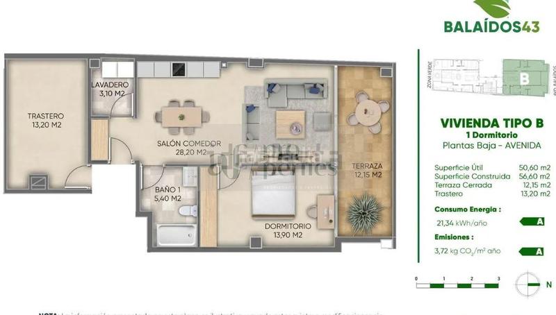Foto 505454c7-3d5a-483b-9ebd-8cd64ba34e54. Apartament amb calefacció a As Travesas - Balaidos Vigo