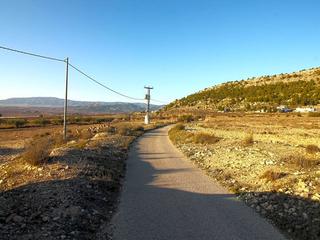 Terreny residencial a Monòver. Parcela de olivares en la sierra de monóvar.