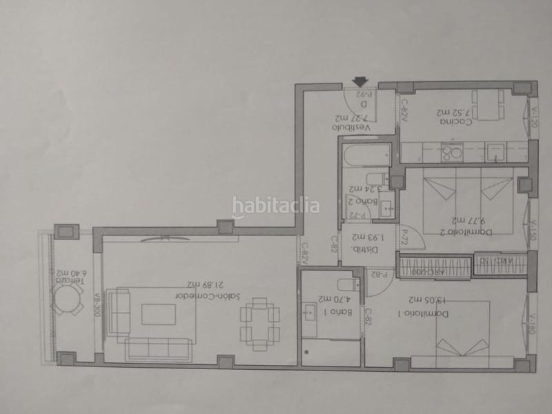 Foto e52ba3ee-7b9d-4aa1-9a9e-0ef1e68b4e95. Alquiler piso  de alquiler a estrenar , amueblado con piscina comunitaria y garaje en Alicante