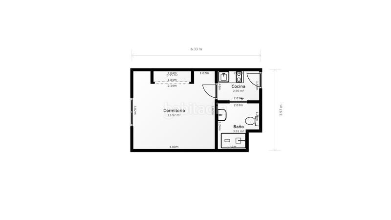 Foto c56ba579-9fd1-4194-9e41-39876d6d6a7a. Studio avec chauffage dans Ensanche-Diputación Alicante