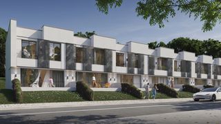 Casa adossada a Urbanitzacio oest sant pol 45. Casa de obra nueva en s’agaró | ascensor garaje y piscina comuni