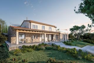 Chalet  07040a055001690000rt. Villa de ensueo de obra nueva a 10min de palma
