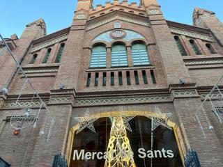 Pis a Sants. Mercat de sants