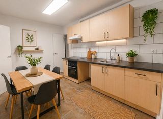 Àtic  Carrer miguel de cervantes. Atico de 3 hab (antes 4) reformado con encanto, luz y espacios p