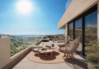 Penthouse in Avenida avenida de las adelfas. Ático con vistas al mar y 3 plazas de garaje en los monteros, ma