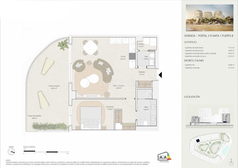 Foto 6a9db2de-7fe4-4032-bede-3c5e7f5687fa. Apartament a calle calle pacífico a Martín Carpena - Torre del Río Málaga