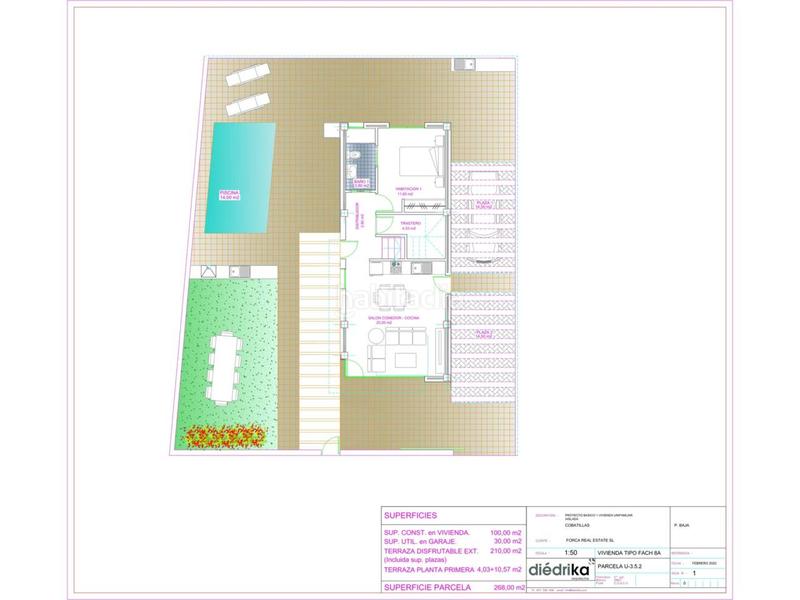 Foto d5990a24-219e-4171-b823-fad4d33894f7. Casa amb aparcament piscina a Cobatillas Murcia