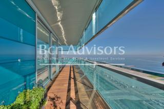 Appartement à Diagonal Mar i el Front Marítim del Poblenou. Exclusivo apartamento con vistas panorámicas sobre el mar y barc