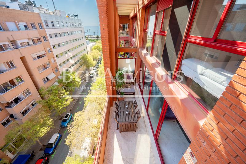 Foto aa37cf09-aa93-41a0-88d9-eff18540265f. Piso magnífico dúplex con terrazas, parking y vistas al mar en diagonal mar. en Barcelona