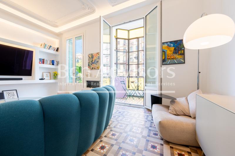 Foto 64b324f1-ce55-4136-ad13-27be83b3d9e9. Appartement avec cheminée chauffage dans Dreta de l´Eixample Barcelona