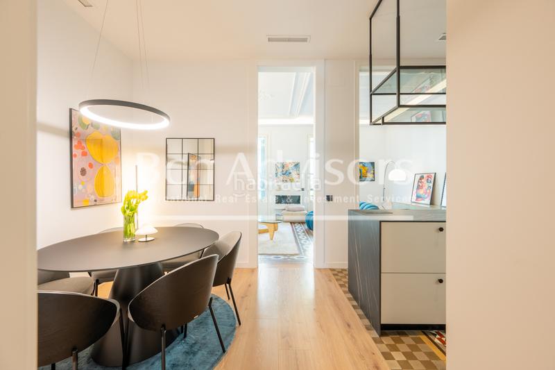 Foto ea5f1756-6937-42c2-9ef9-e2510c21719a. Appartement avec cheminée chauffage dans Dreta de l´Eixample Barcelona