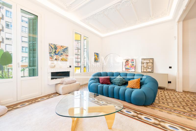 Foto eb016bee-f7e0-4b5d-a070-bcc7f7ef4b2d. Appartement avec cheminée chauffage dans Dreta de l´Eixample Barcelona