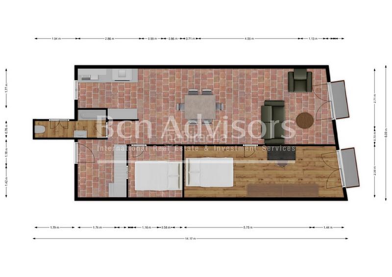 Foto 0e210d2b-bf23-43d5-a405-4768c12d2a6c. Pis a Raval Barcelona