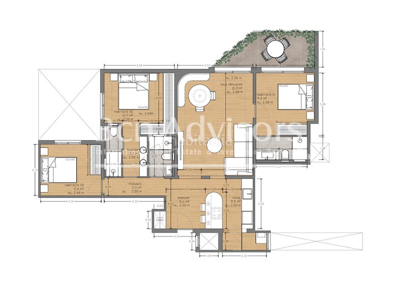 Foto c5d48713-ec17-4ea3-9d4c-c668956c27ec. Flat with heating parking in Sant Gervasi - Galvany Barcelona