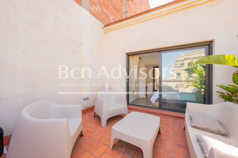 Foto e4e7a80e-f531-4da2-a7b7-b54f61eb1f01. Àtic amb calefacció a Sant Antoni Barcelona