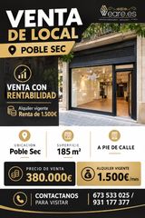 Local Comercial a El Poble Sec - Parc de Montjuïc