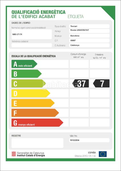 Foto 70f1f252-7700-446a-baa5-845f44f0dc84. Büro in Dreta de l´Eixample Barcelona