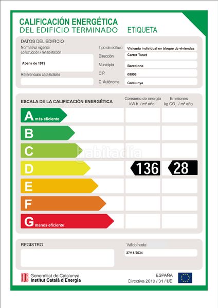 Foto 4825f828-a2b8-47ce-a2ae-816a5fb062e4. Piso en Sant Gervasi - Galvany Barcelona