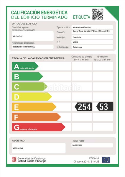Foto f61b3e80-e7a4-4273-abf7-72eebde0acdb. Casa adosada en Regueral - Prat d'en Forés Cambrils