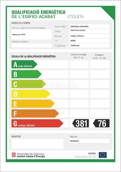 Foto 3155e04b-15fb-4a62-872c-232ea67c36ae. Xalet amb aparcament a Caldes d´Estrac