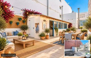 Apartament a Carrer sant elm 4. Piso con gran terraza y derecho a vuelo en el centro histórico d