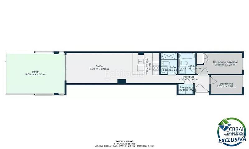 Foto ff9b2407-b650-4653-8449-dec5b5d831cb. Apartament amb calefacció aparcament piscina a Salatar Roses