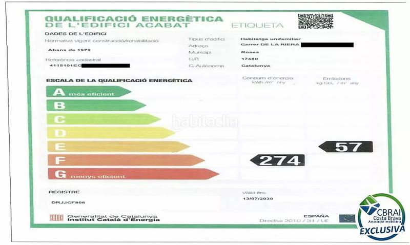 Foto 07ade5e5-60ac-47d4-baf7-52d6ab9e3383. House with heating in Centre Roses