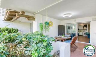 Apartament a Santa Margarida. Acogedor apartamento con amplia terraza y acceso a jardín en san