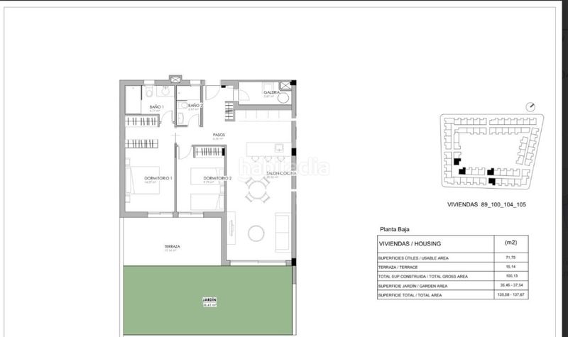 Foto c2a510bc-f9ae-438a-86f2-a8134ca27b2a. Casa amb piscina a La Veleta Torrevieja