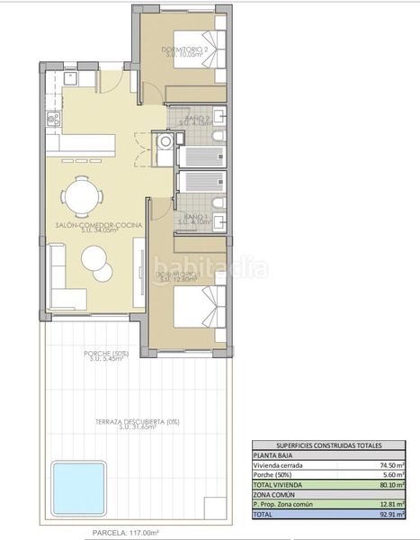 Foto 59945696-803c-4091-ba79-6080d9ae2309. Apartament amb calefacció aparcament a Centro Rojales