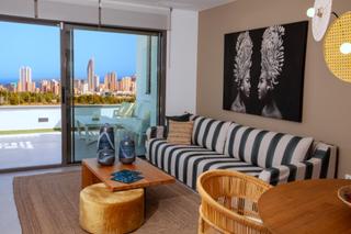 Duplex à Finestrat Pueblo. Apartamento dúplex en planta baja a estrenar