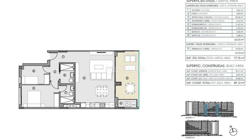 Foto 427639bb-2ab9-4706-b8bb-8d4e7808817f. Apartamento  de lujo a 120m de la playa en Torrevieja
