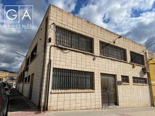 Nau industrial a Carretera de sax 3. Nave a fachada de carretera en torreta