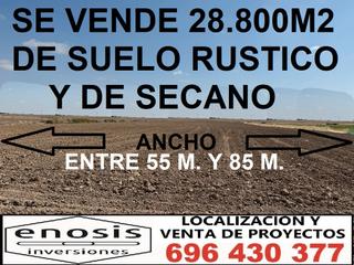 Finca rústica a Carretera del jimenado 8. Se vende 28.800m2 de terreno rustico de secano en los martínez d