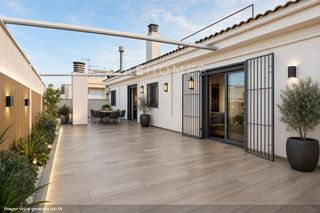 Àtic  Avenida avinguda garraf. Ático con gran terraza, centro de vilanova i la geltrú