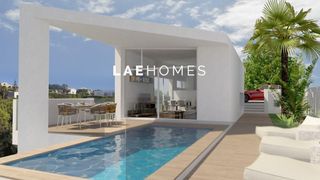 Chalet à Carrer carrer sant bartomeu. Vivienda de obra nueva en menorca