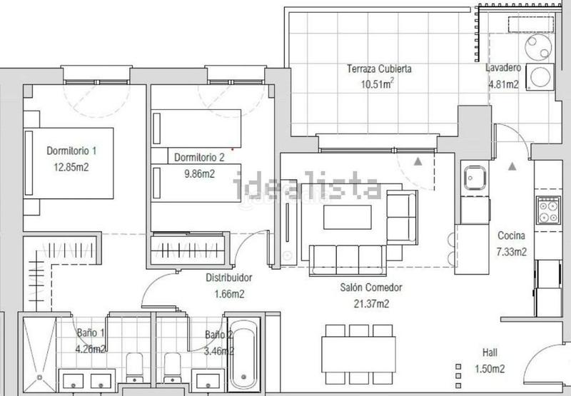 Foto 979f99da-d9c5-412a-a4e1-5262191af2e4. Pis amb calefacció aparcament piscina a Entrenúcleos Dos Hermanas