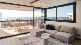 Ático  Camino camí balis, 6. Ático de diseño con vistas panorámicas al mar en sant andreu de